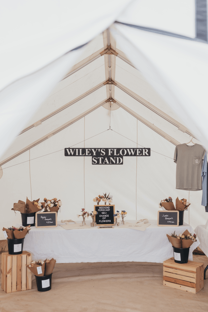 Wileys Flower Stand